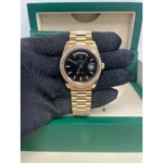 RLX Day-Date 40mm Bright Black Dial President Watch 228348RBR-0043 - Image 2