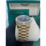 RLX Day-Date 40mm Bright Black Dial President Watch 228348RBR-0043 - Image 3