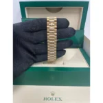 RLX Day-Date 40mm Bright Black Dial President Watch 228348RBR-0043 - Image 6