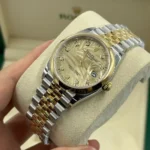 RLX Datejust 36mm 126203 Golden Fluted Dial Domed Bezel Oyster Bracelet - Image 6