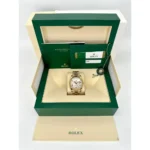 RLX Day-Date "President" 40mm Yellow Gold Silver Roman Dial - 228238 - Image 8