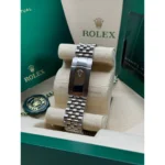 RLX Datejust 36mm 126284 Blue Jubilee Diamond Dial & Diamond Bezel, Stainless Steel Oyster Bracelet Watch - Image 7