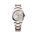 RLX Datejust 36mm 126201 Silver Dial Oyster Bracelet Watch - Image 2