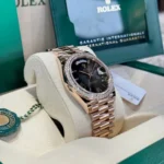 RLX Day-Date 40mm Slate Ombré Dial and Diamond Bezel 228345rbr-0025 - Image 3