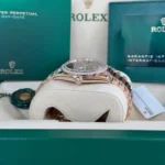 RLX Day-Date 40mm Slate Ombré Dial and Diamond Bezel 228345rbr-0025 - Image 5