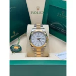 RLX Datejust 41mm 126333 White Index Oyster Steel and Yellow Gold Mens Watch - Image 11