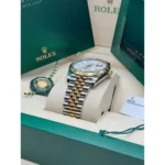 RLX Datejust 41mm 126333 White Index Oyster Steel and Yellow Gold Mens Watch - Image 7