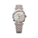 RLX Datejust 36mm 126231 Silver Palm Motif Dial Oyster Bracelet - Image 2