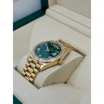 RLX Day-Date 40mm 228398TBR-0039 Green Dial President Watch - Image 3