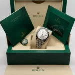 RLX Datejust 41mm 126334 Silver Index Jubilee Stainless Steel Mens Watch - Image 12