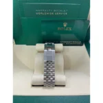RLX Datejust 36mm 126284 Olive Green Dial Jubilee Bracelet - Image 6