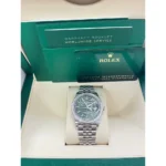RLX Datejust 36mm 126284 Olive Green Dial Jubilee Bracelet - Image 7
