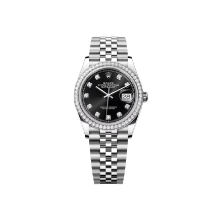 RLX Datejust 36mm 126284 Black Dial Jubilee bracelet