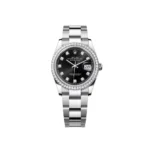 RLX Datejust 36mm 126284 Black Dial Jubilee bracelet - Image 2