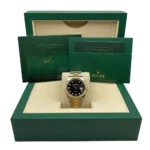 RLX Datejust 36mm 126233 Custom Black Dial Jubilee Bracelet Watch - Image 15