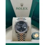 RLX Datejust 36mm 126281 Slate Dial Oyster Bracelet - Image 9