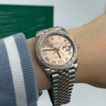 RLX Datejust 36mm 126281 Rose Dial Oyster 36mm Bracelet - Image 12