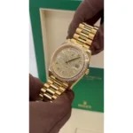 RLX Day-Date 40mm Diamond Dial Watch 228348RBR-0037 - Image 8