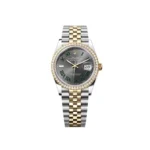 RLX Datejust 36mm 126283 Wimbledon Slate Dial Jubilee Bracelet Watch