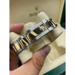 RLX Datejust 36mm 126203 Golden Palm Dial Domed Bezel Oyster Bracelet - Image 15