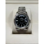 RLX Day-Date 40mm Black Diamonds Dial 228236-0004 - Image 6