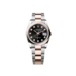 RLX Datejust 36mm 126201 Bright Black Dial Jubilee Bracelet Watch - Image 2