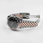 RLX Datejust 36mm 126201 Bright Black Dial Jubilee Bracelet Watch - Image 6