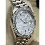 RLX Day-Date 40mm 228349RBR-0040 Meteorite Dial President Bracelet - Image 3