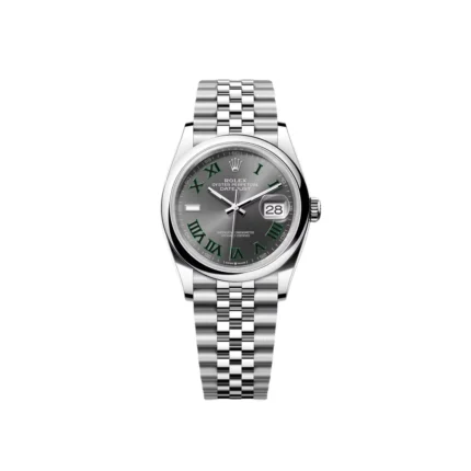 RLX Datejust 36mm 126200 Oyster Perpetual Wimbledon Dial Jubilee Stainless Steel