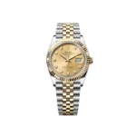 RLX Datejust 36mm 126233 Champagne Dial Jubilee Bracelet Watch - Image 2