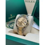 RLX Datejust 36mm 126233 Champagne Dial Jubilee Bracelet Watch - Image 6