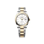 RLX Datejust 36mm 126203 White Dial Domed Bezel Jubilee Bracelet
