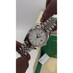 RLX Datejust 41mm White Index Oyster Stainless Steel Men’s Watch - 126334 - Image 12