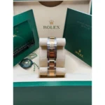 RLX Datejust 41mm 126333 Black Diamond Jubilee Steel and Yellow Gold Men’s Watch - Image 10