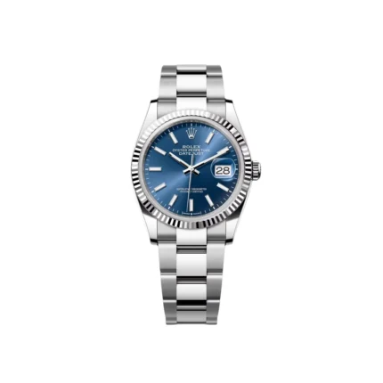 RLX Datejust 36mm 126234 Blue Index Dial 36mm Oyster Stainless Steel