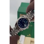 RLX Datejust 36mm 126234 Blue Index Dial 36mm Oyster Stainless Steel - Image 14