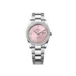 RLX Datejust 36mm 126284 Pink Dial Jubilee Bracelet - Image 2