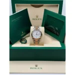 RLX Datejust 36mm 126201 White Dial Jubilee Bracelet Watch - Image 15