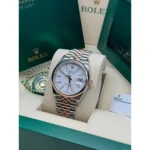 RLX Datejust 36mm 126201 White Dial Jubilee Bracelet Watch - Image 5
