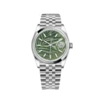 RLX Datejust 36mm 126200 Green Dial Watch