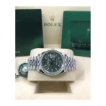 RLX Datejust 36mm 126200 Green Dial Watch - Image 9