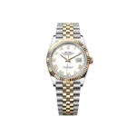 RLX Datejust 36mm 126233 White Dial Oyster Bracelet Watch - Image 2