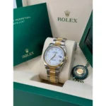 RLX Datejust 36mm 126233 White Dial Oyster Bracelet Watch - Image 5