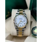RLX Datejust 36mm 126233 White Dial Oyster Bracelet Watch - Image 6