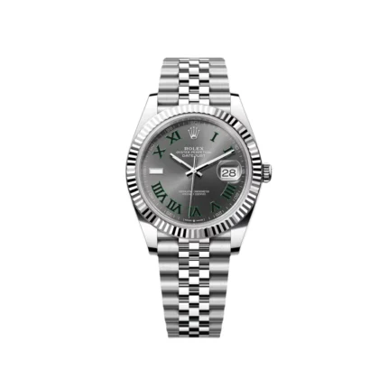 RLX Datejust 41mm 126334 Slate Roman Jubilee Stainless Steel Mens Watch