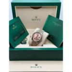 RLX Datejust 36mm 126231 Rose Dial Oyster Bracelet - Image 9