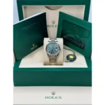 RLX Datejust 36mm 126200 Mint Green Dial Stainless Steel Oyster Bracelet Watch - Image 7