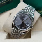 RLX Datejust 41mm 126334 Slate Diamond Jubilee Stainless Steel - Image 10