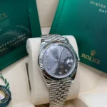 RLX Datejust 41mm 126334 Slate Diamond Jubilee Stainless Steel - Image 4