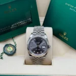 RLX Datejust 41mm 126334 Slate Diamond Jubilee Stainless Steel - Image 6